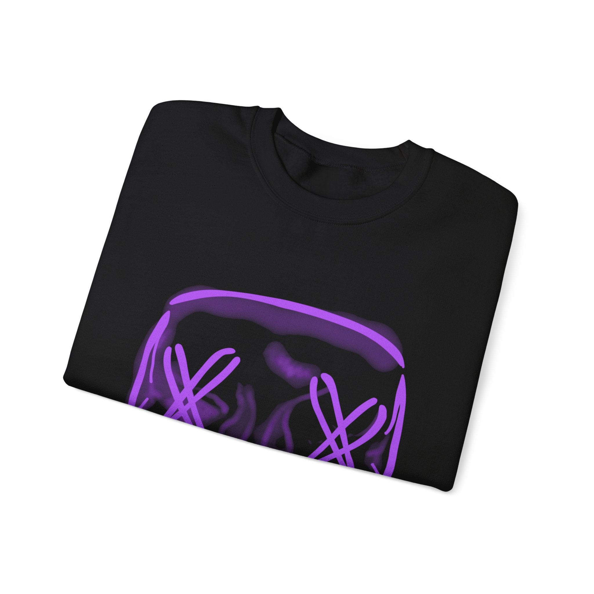 Rina Kent - Purple Purge Mask Crewneck