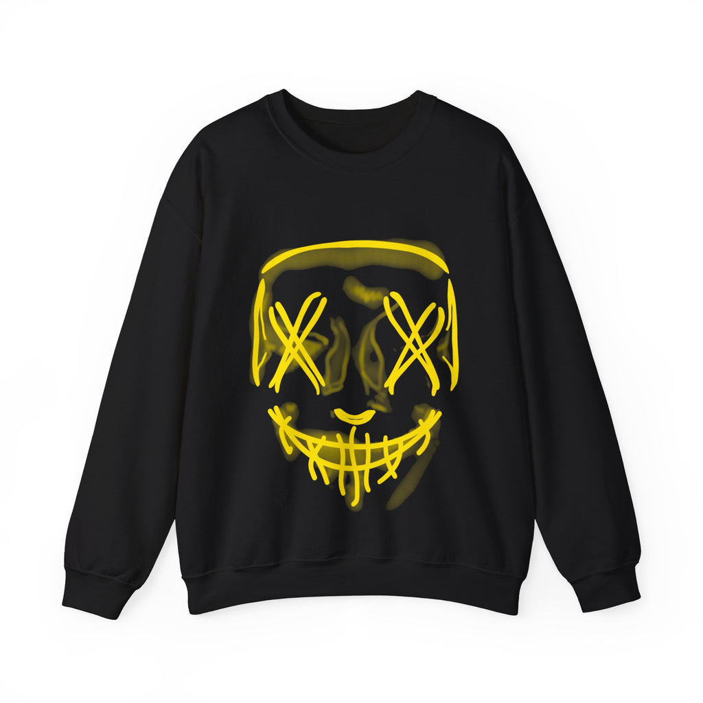 Rina Kent - Yellow Purge Mask Crewneck