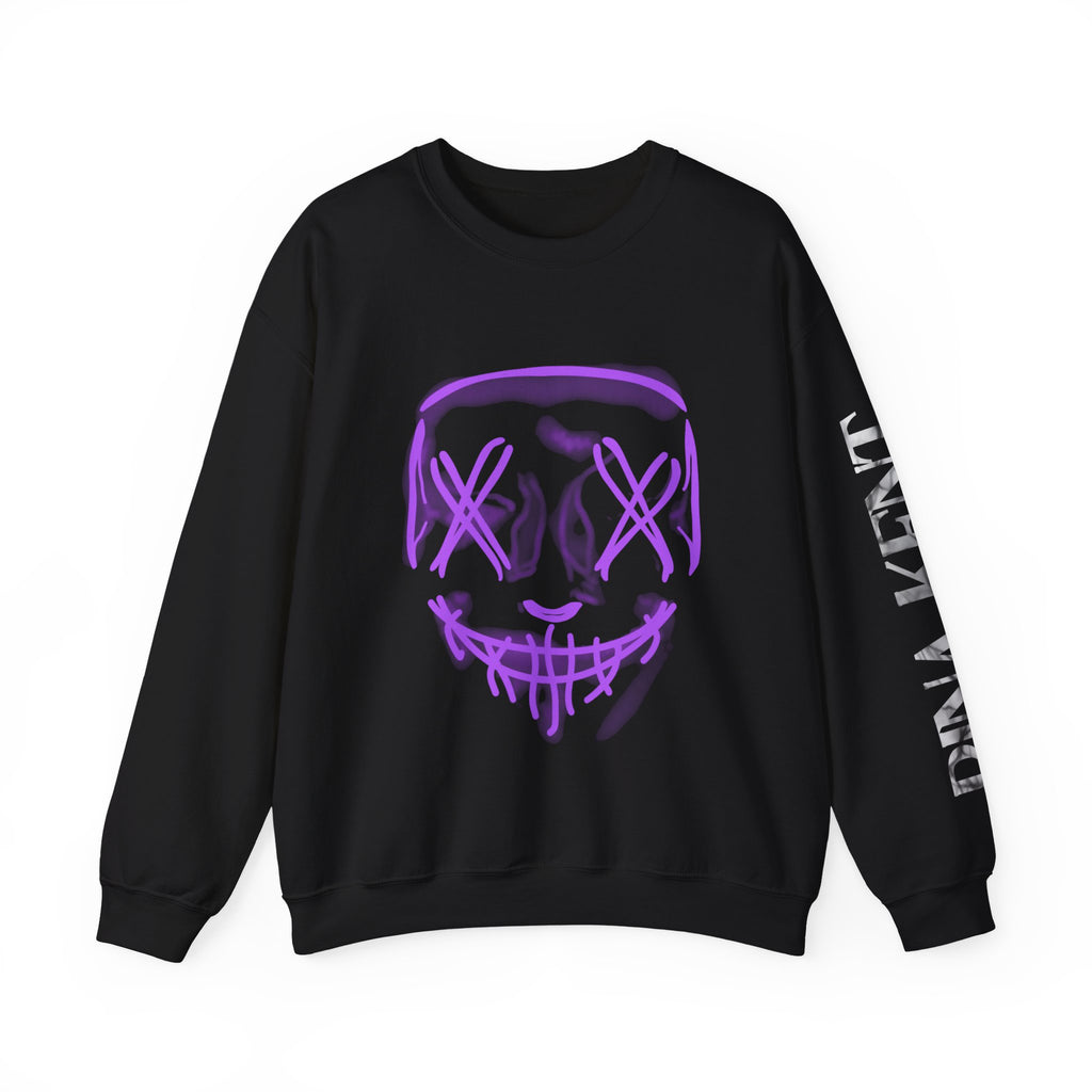 Rina Kent - Purple Purge Mask Crewneck