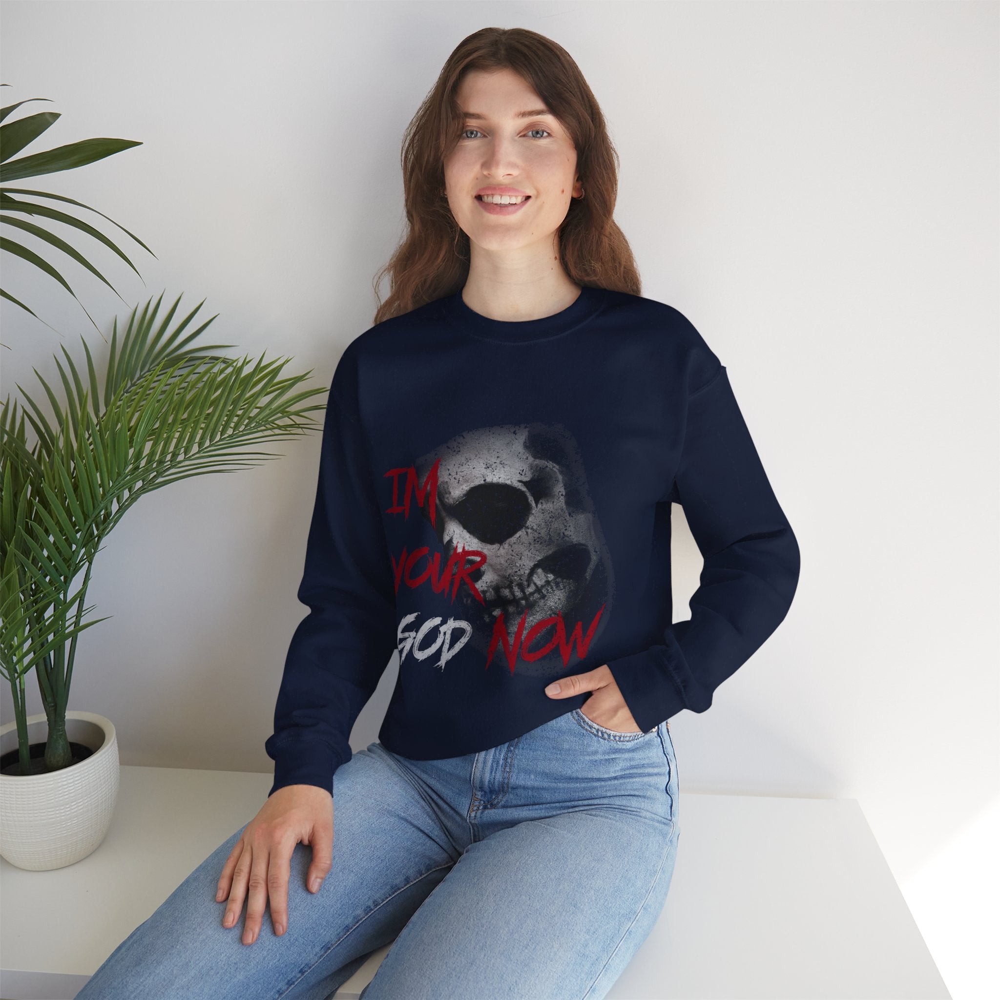 Jescie Hall - I'm your God now Crewneck