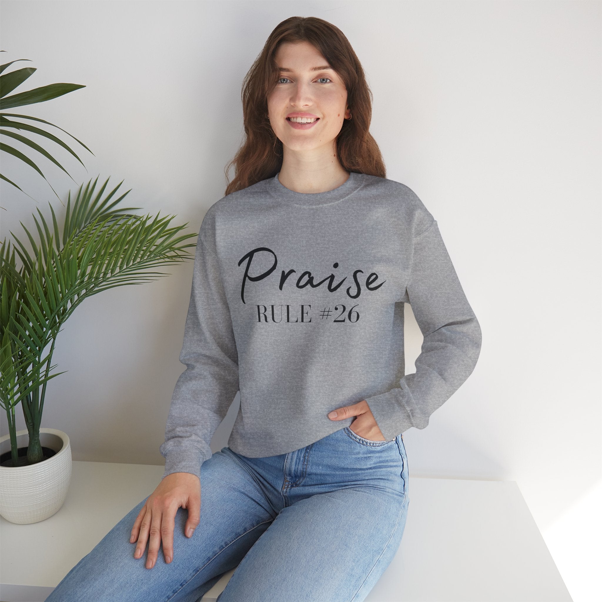 Sara Cate - Praise + SPC Logo Crewneck