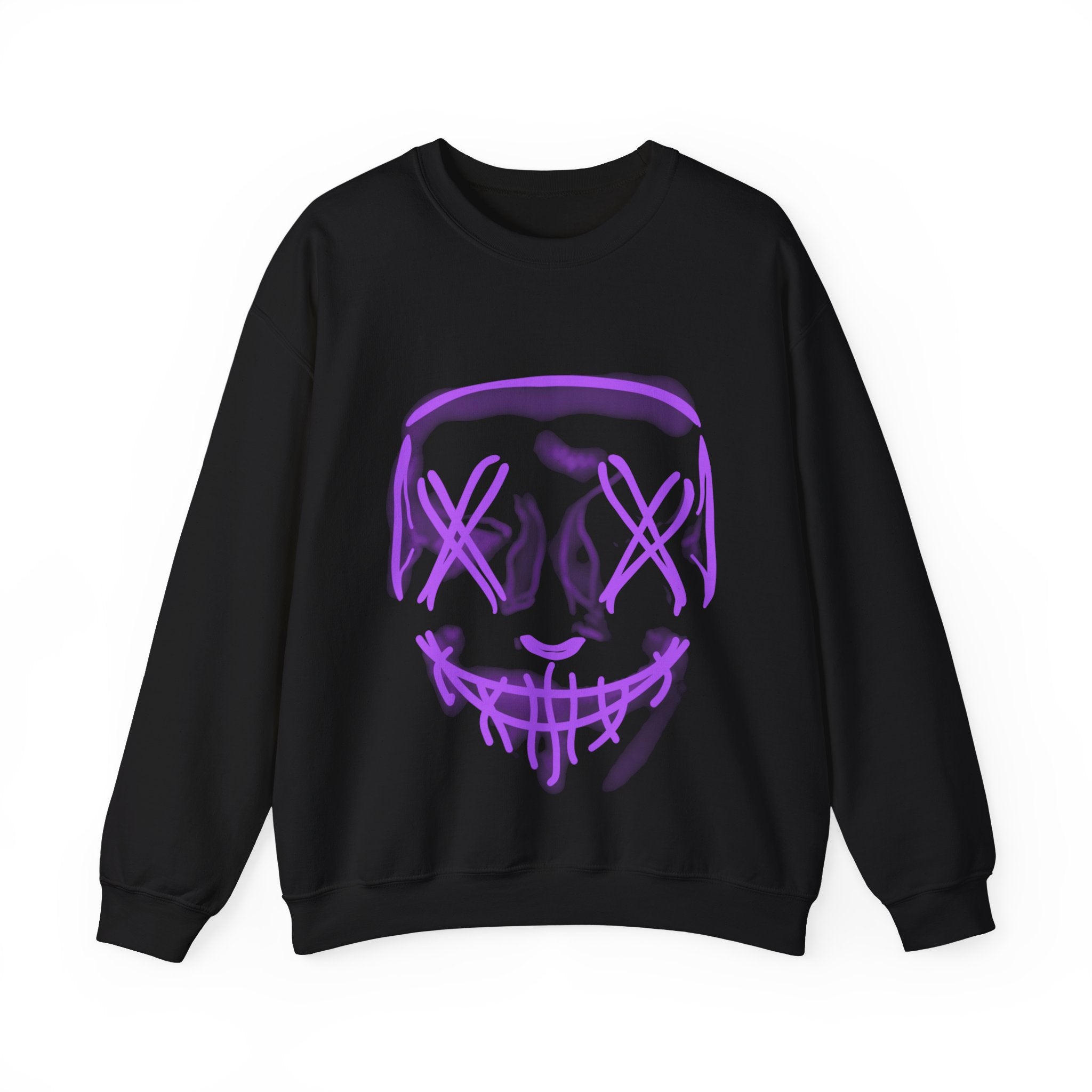 Rina Kent - Purple Purge Mask Crewneck