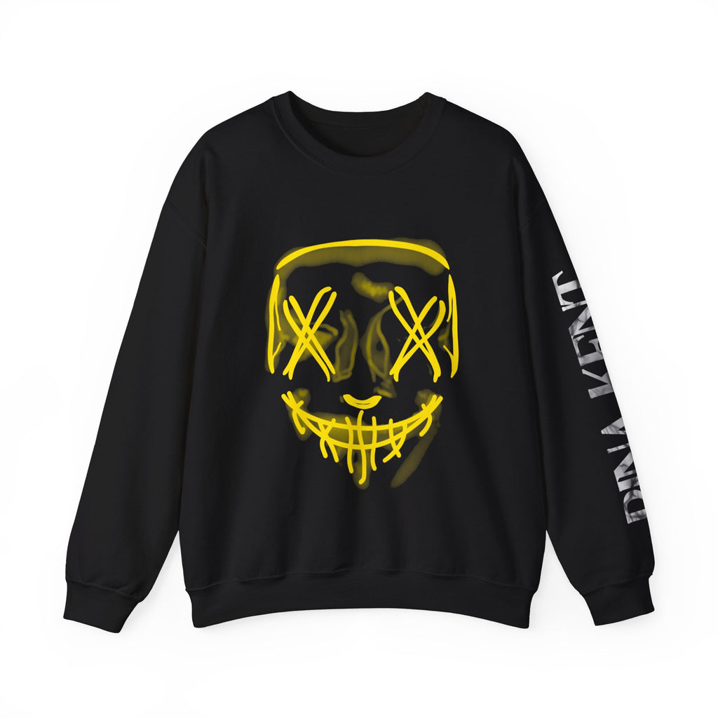 Rina Kent - Yellow Purge Mask Crewneck