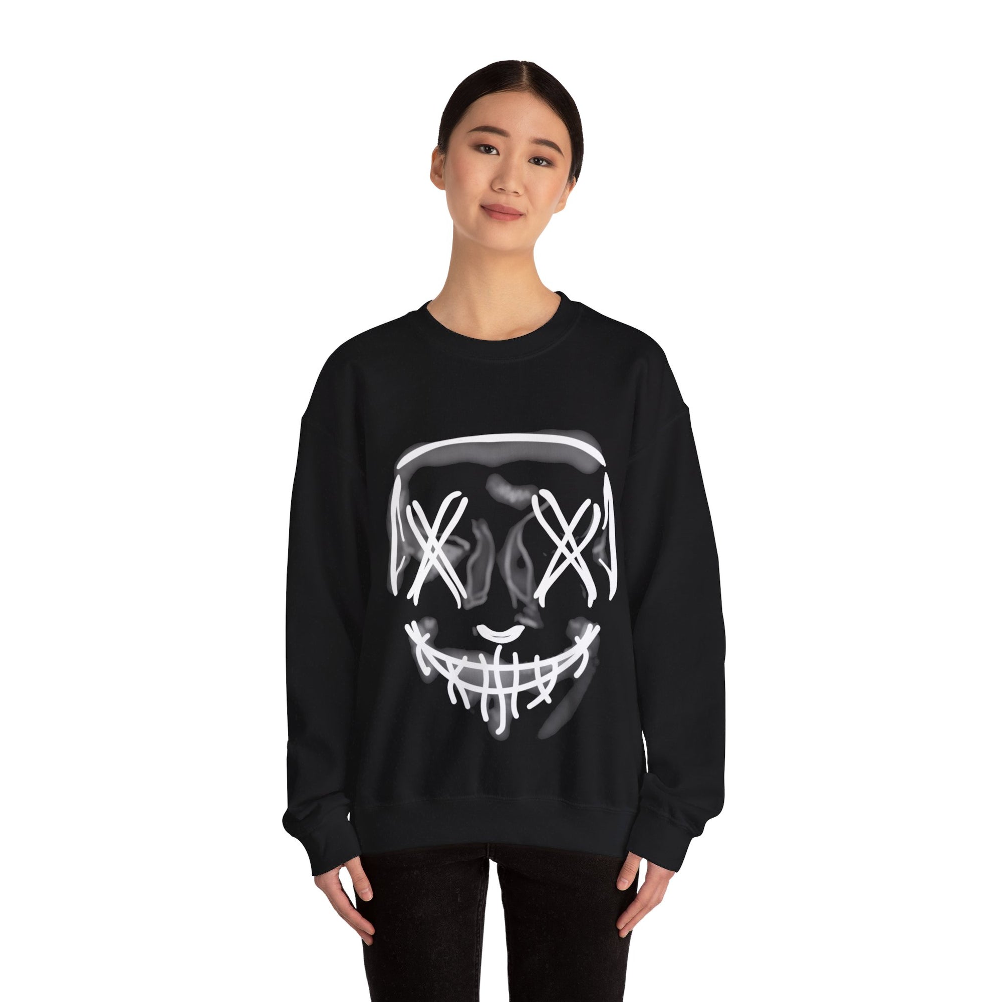 Rina Kent - White Purge Mask Crewneck (Aus)