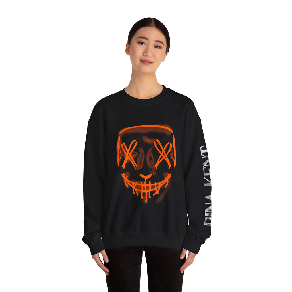 Rina Kent - Orange Purge Mask Crewneck