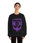 Rina Kent - Purple Purge Mask Crewneck