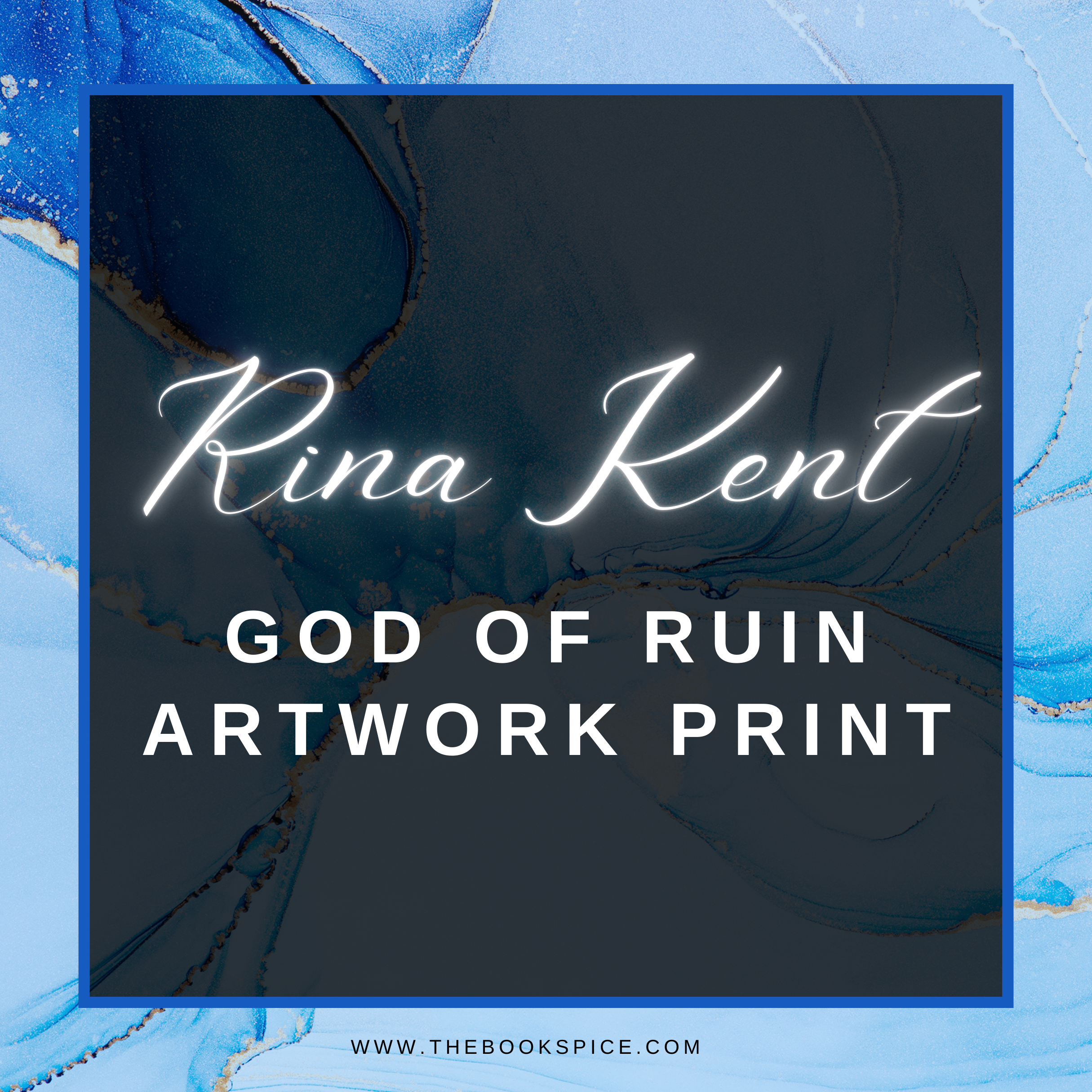 Rina Kent - God Of Ruin Artwork Print