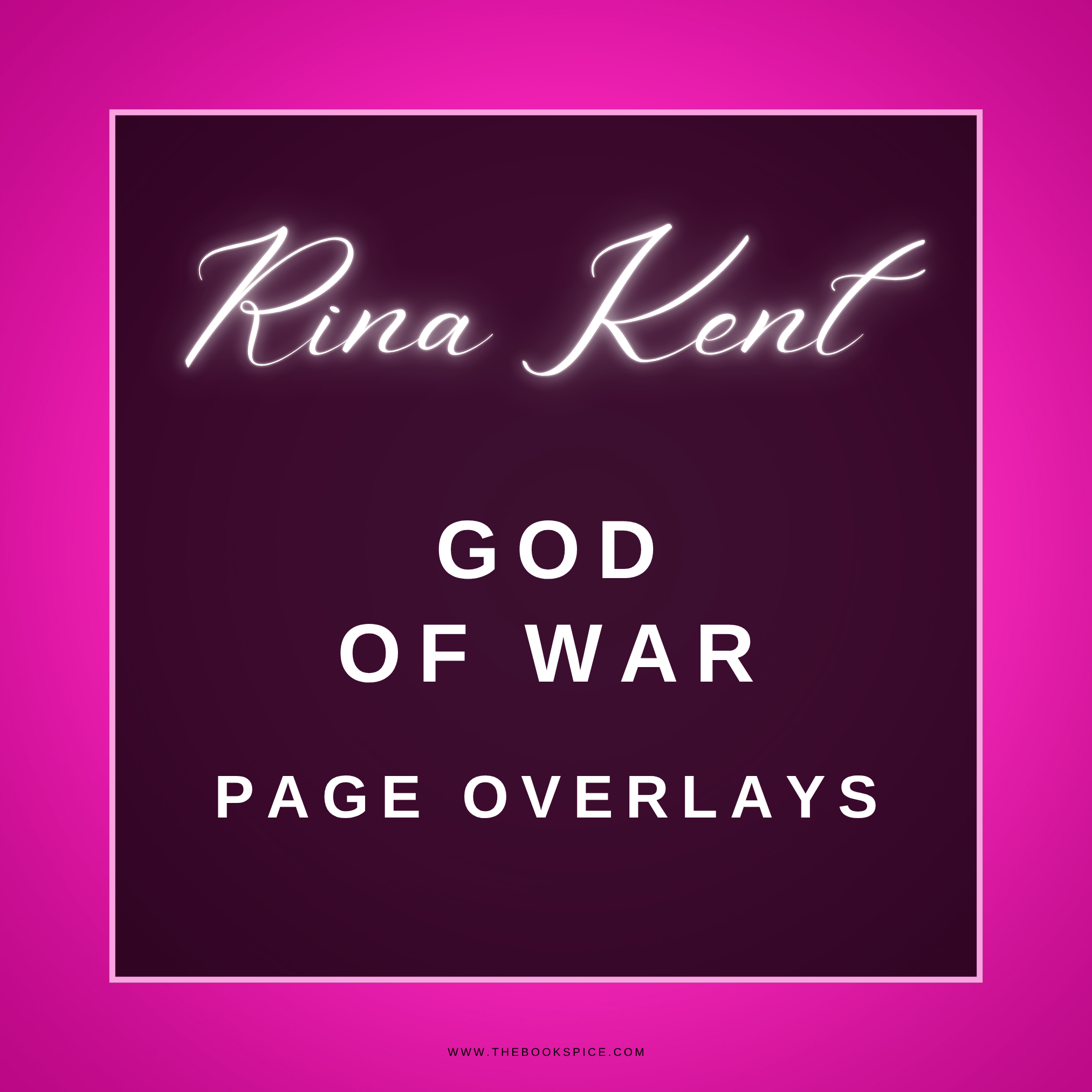 Rina Kent - God Of War Page Overlays