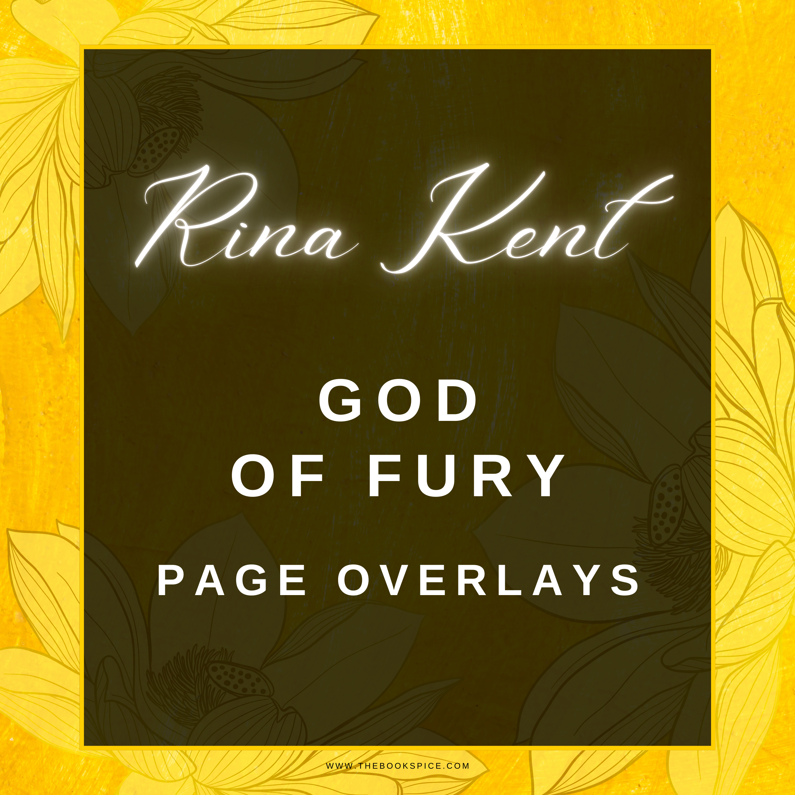 Rina Kent - God Of Fury Page Overlays