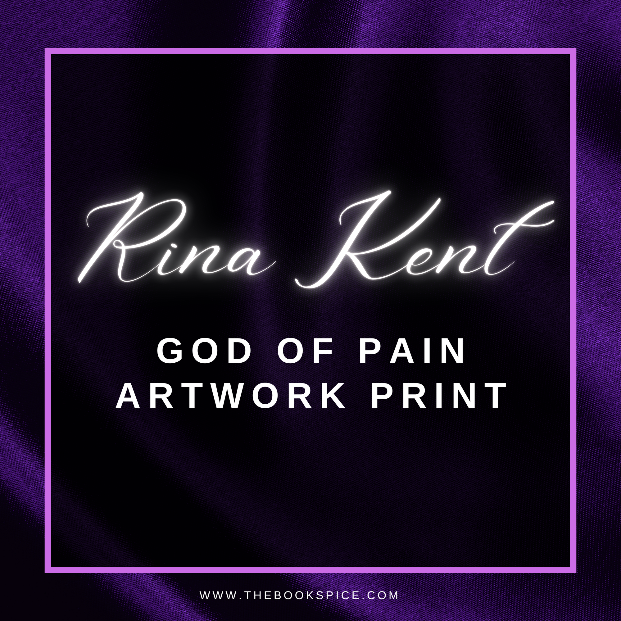 Rina Kent - God Of Pain Artwork Print