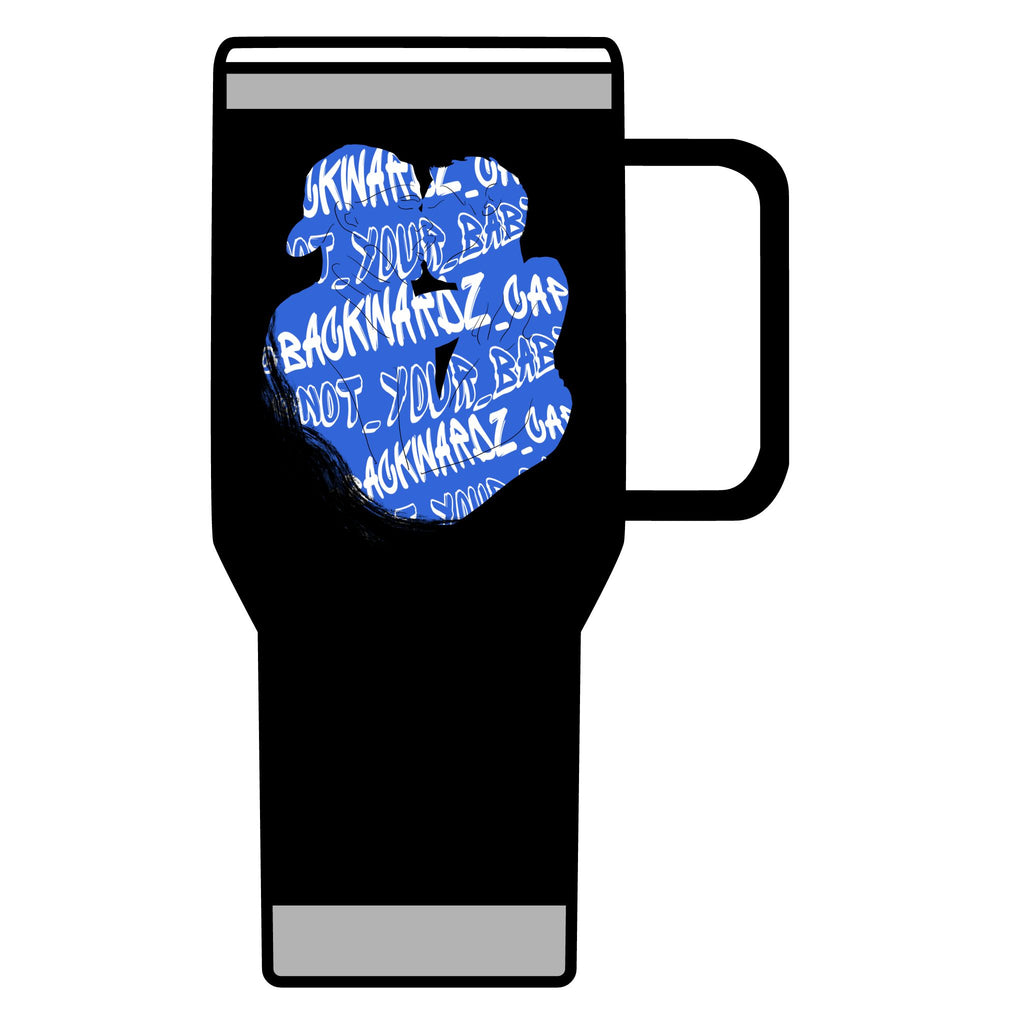 Nyla K - @backwardz_cap & @not_your_baby Travel Mug, 20oz