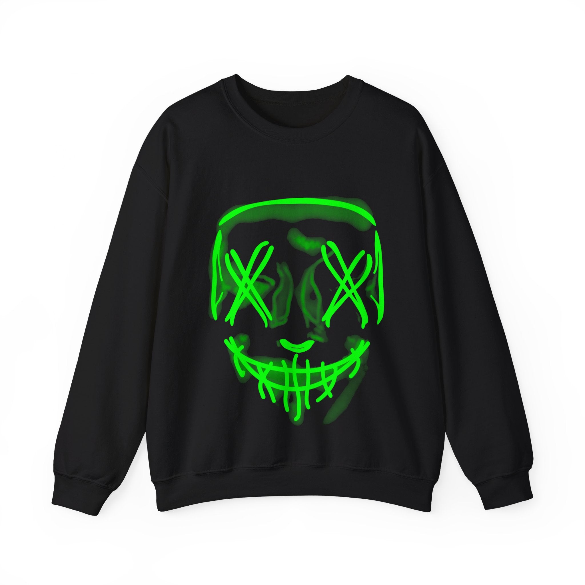 Rina Kent - Green Purge Mask Crewneck