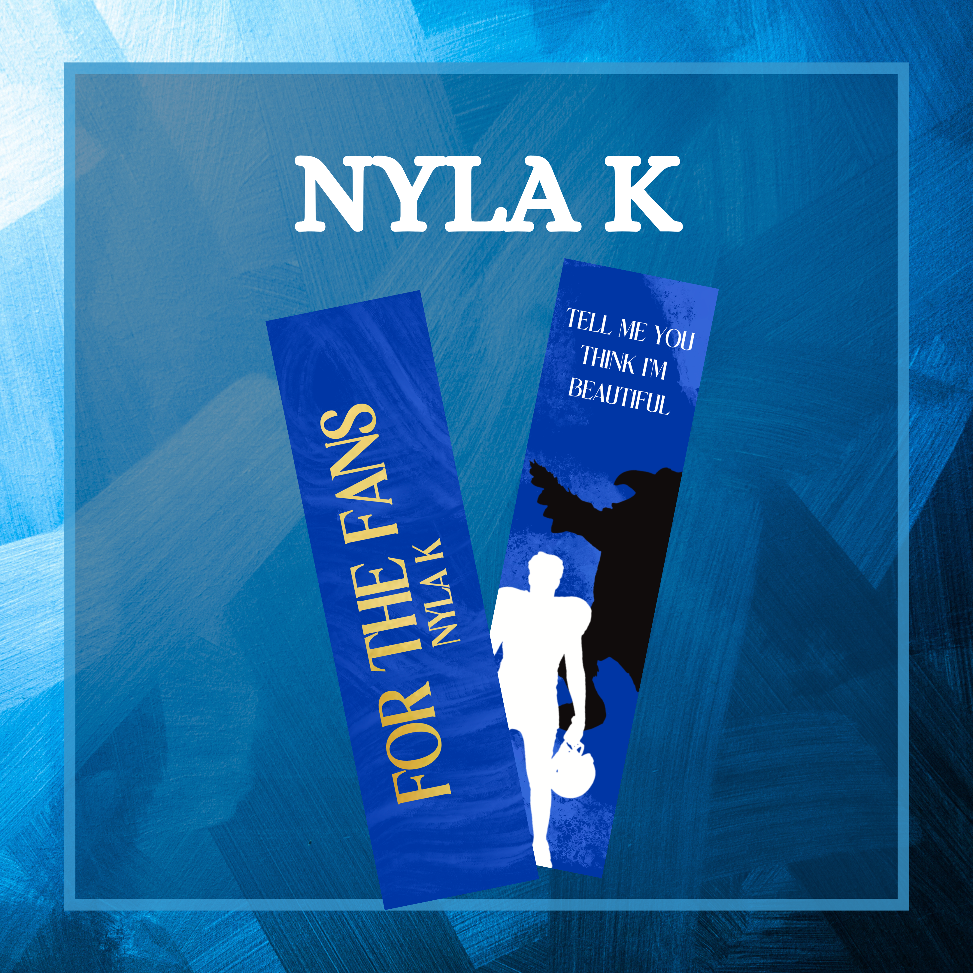 Nyla K - For The Fans Avi and Kyran Bookmark