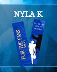 Nyla K - For The Fans Avi and Kyran Bookmark