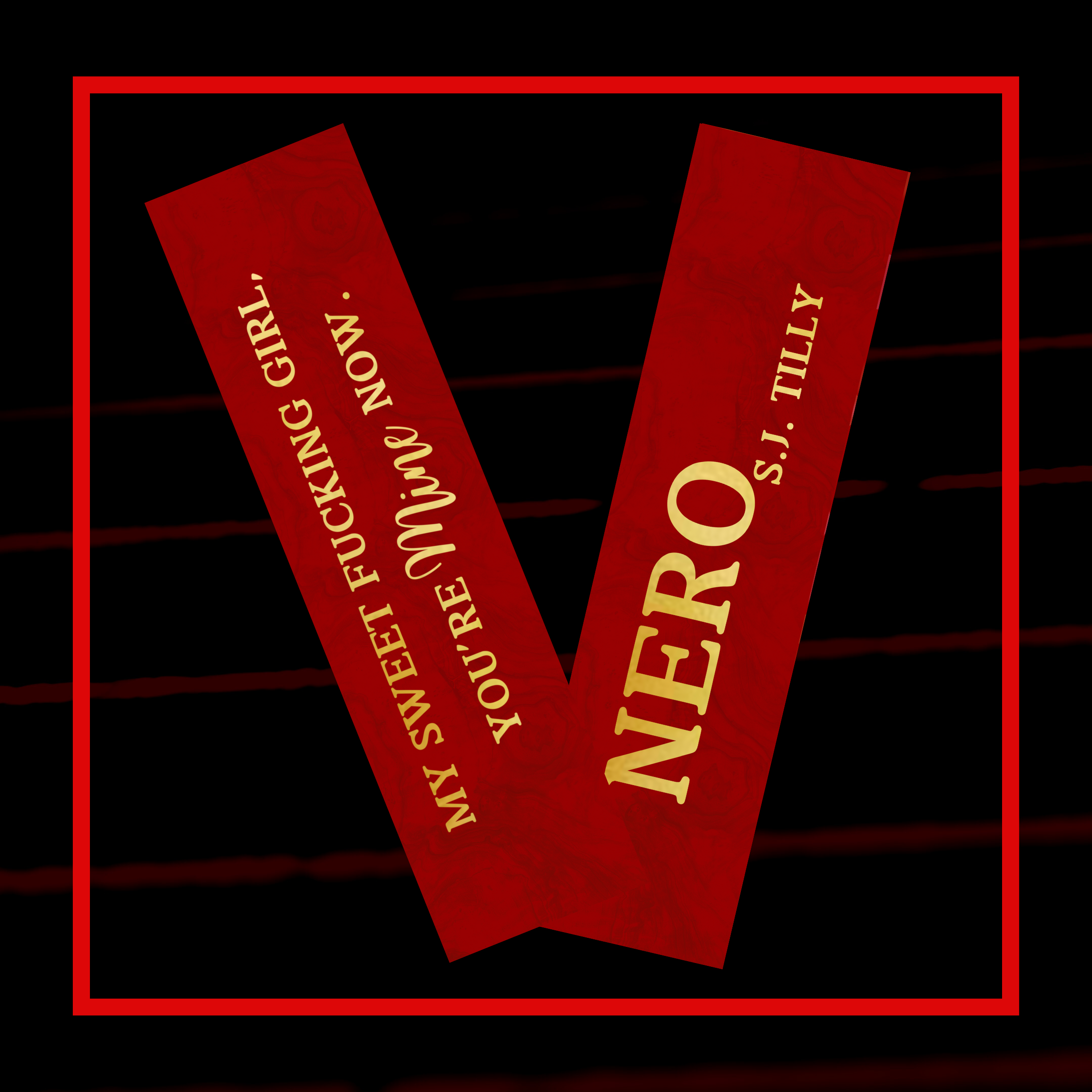 S.J. Tilly Nero Bookmark
