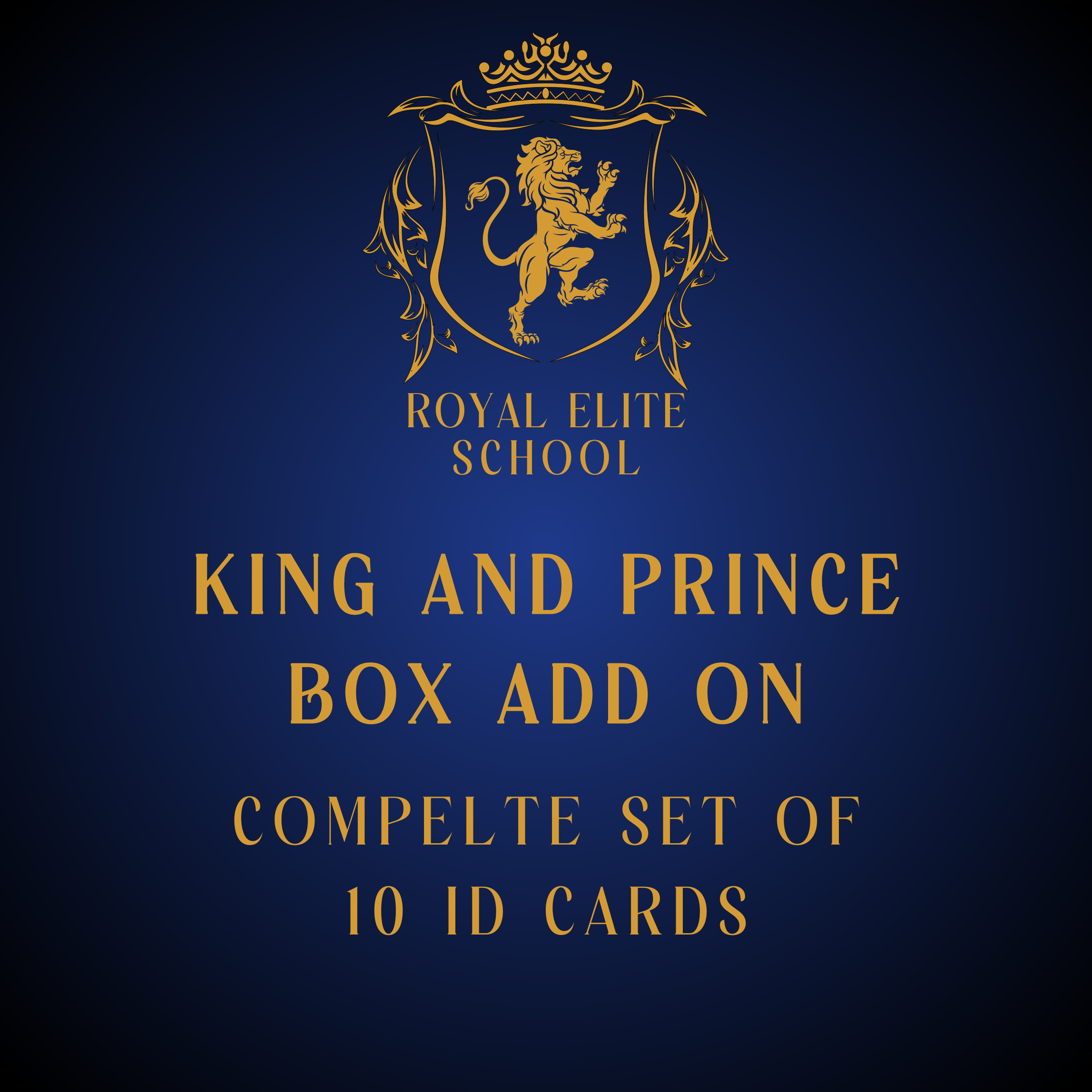 RINA KENT BOX ADD ON: All 10 ID Cards Included