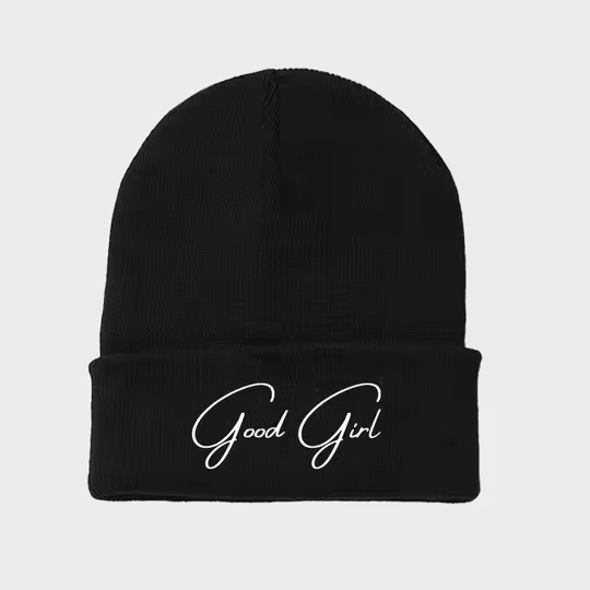 Good Girl Embroidered Beanie