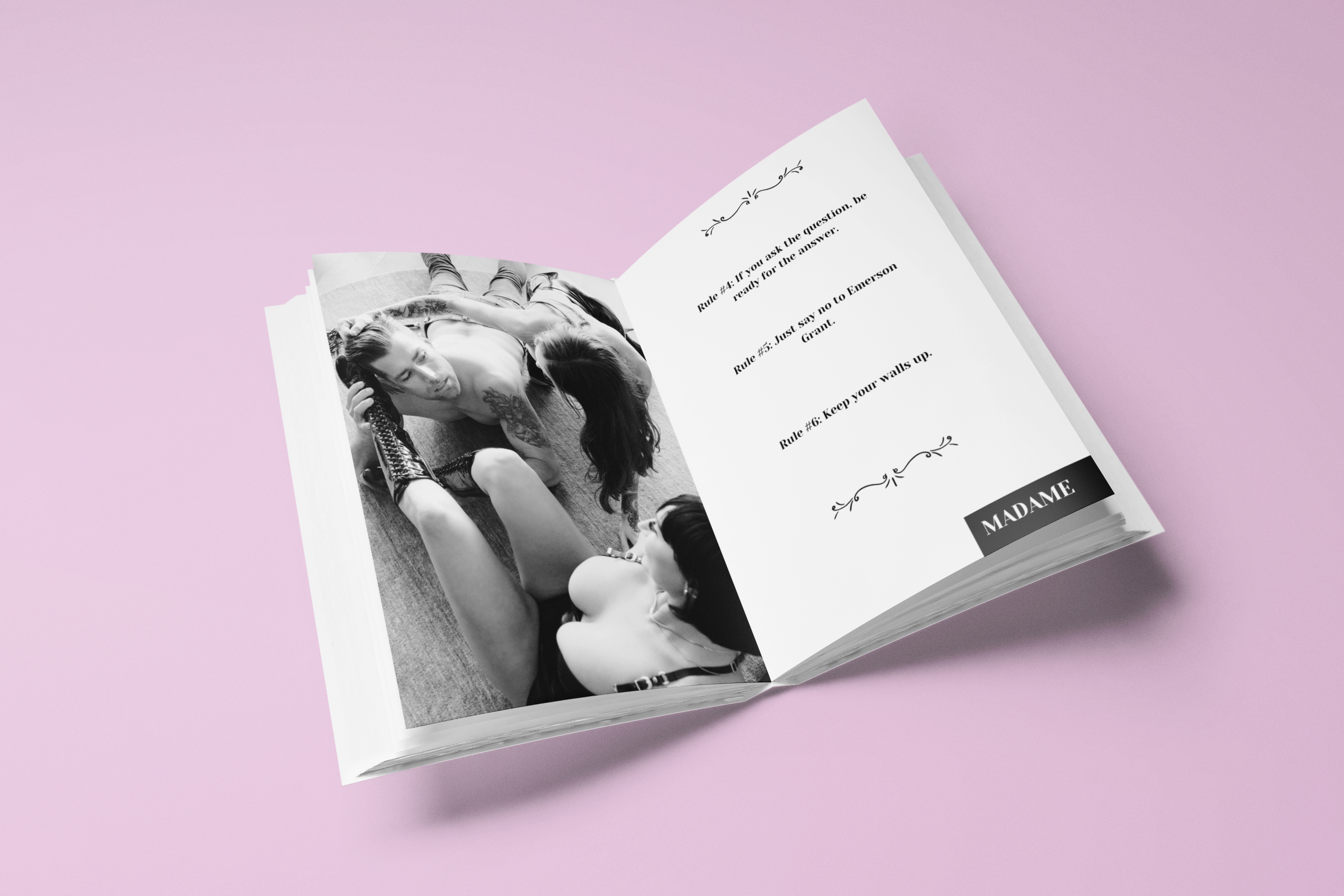 Sara’s Salacious Rules - Hardcover Book (V2)