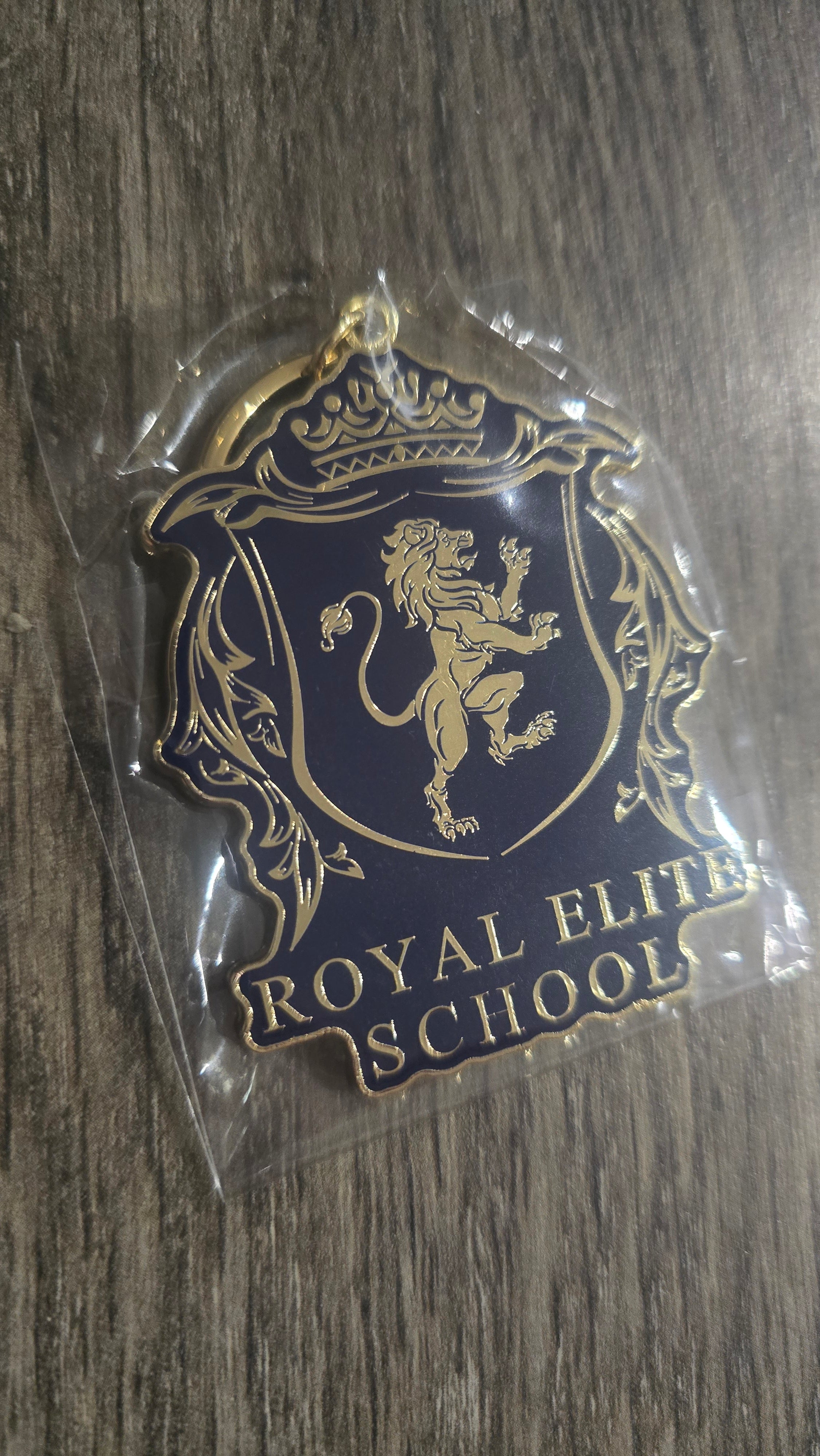 Rina Kent - Royal Elite School Logo Keychain