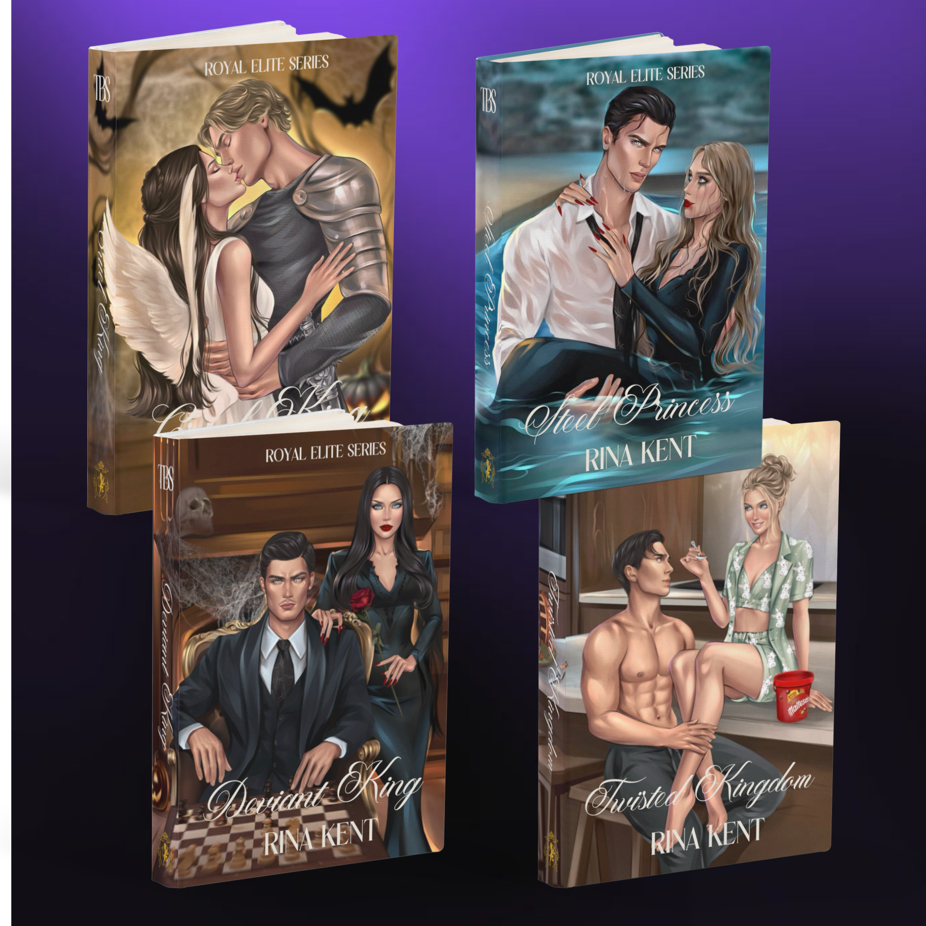 Rina Kent - Royal Elite Series (0-3) Dust Jackets