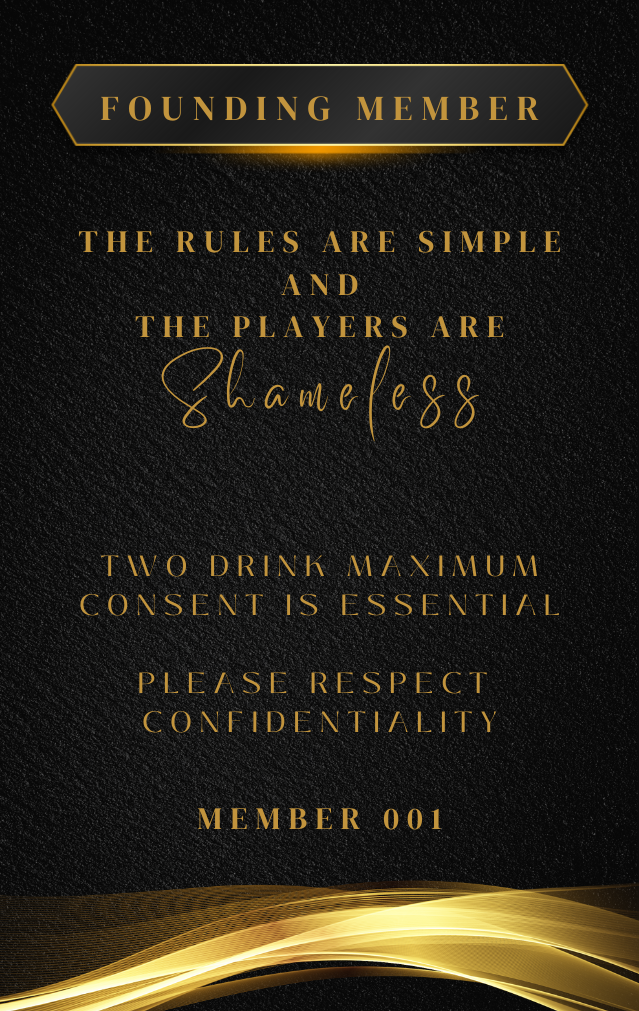 Salacious Players Club Membership Card