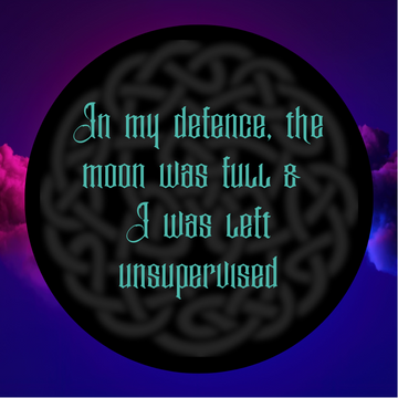 In My Defence Sticker