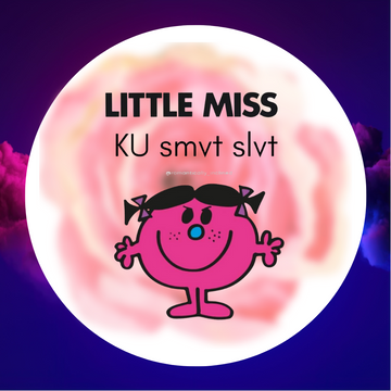 Little Miss KU Smut Slut Sticker