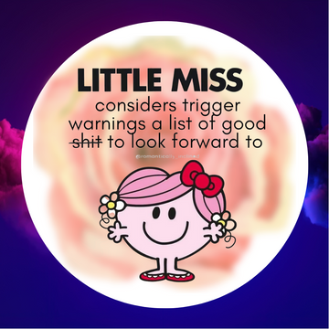 Little Miss Trigger Warning Sticker