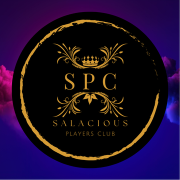 Salacious Players Club Logo Sticker
